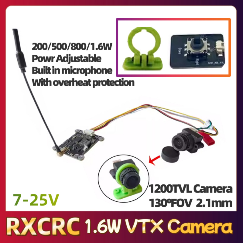 RXCRC 5.8G Module 48CH 1.6W VT - Fpv Drone Transmitter review and price