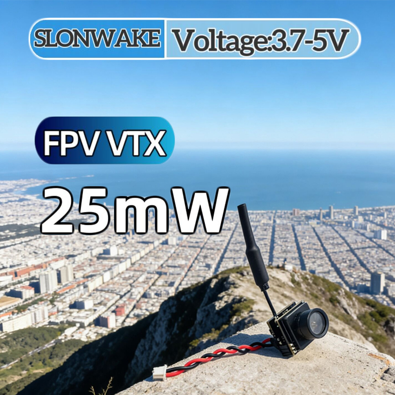 SLONWAKE FPV 25mW power simula - Fpv Drone Transmitter review and price