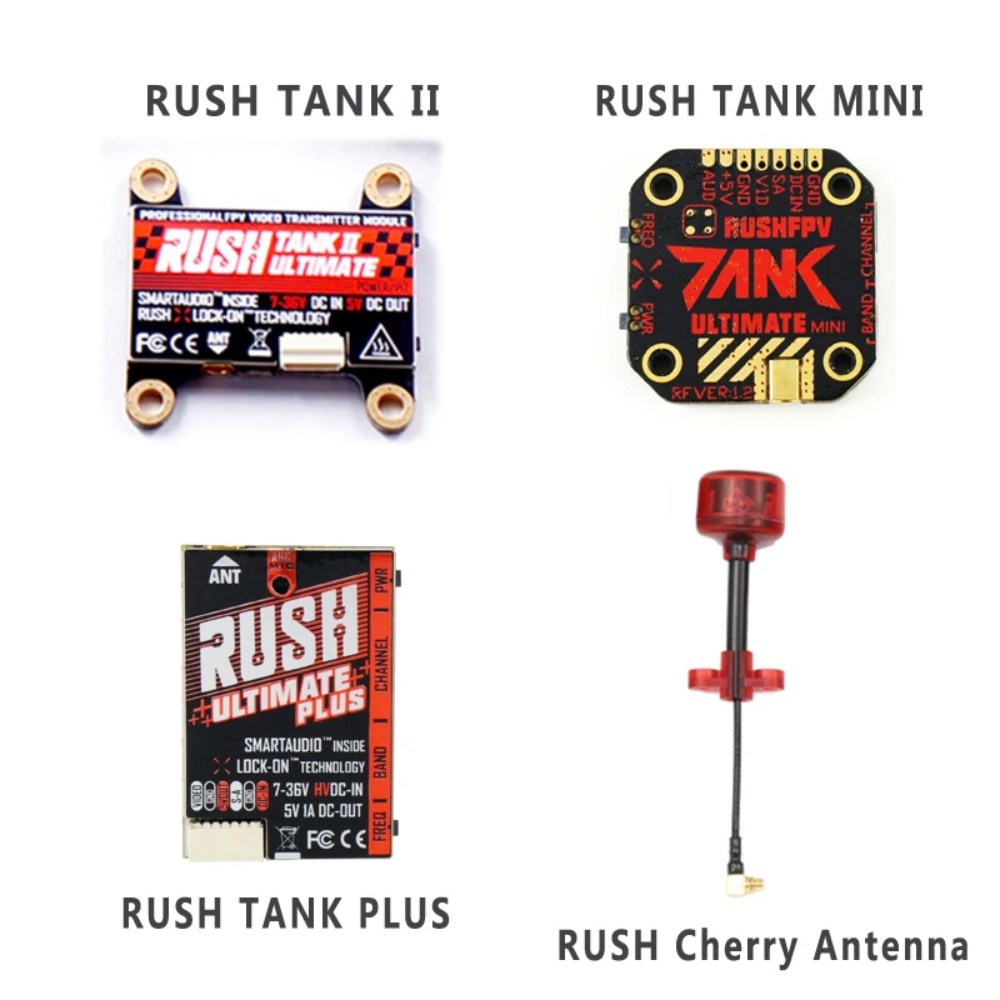 RUSH TANK Ultimate II/Mini/PLU - Fpv Drone Transmitter review and price