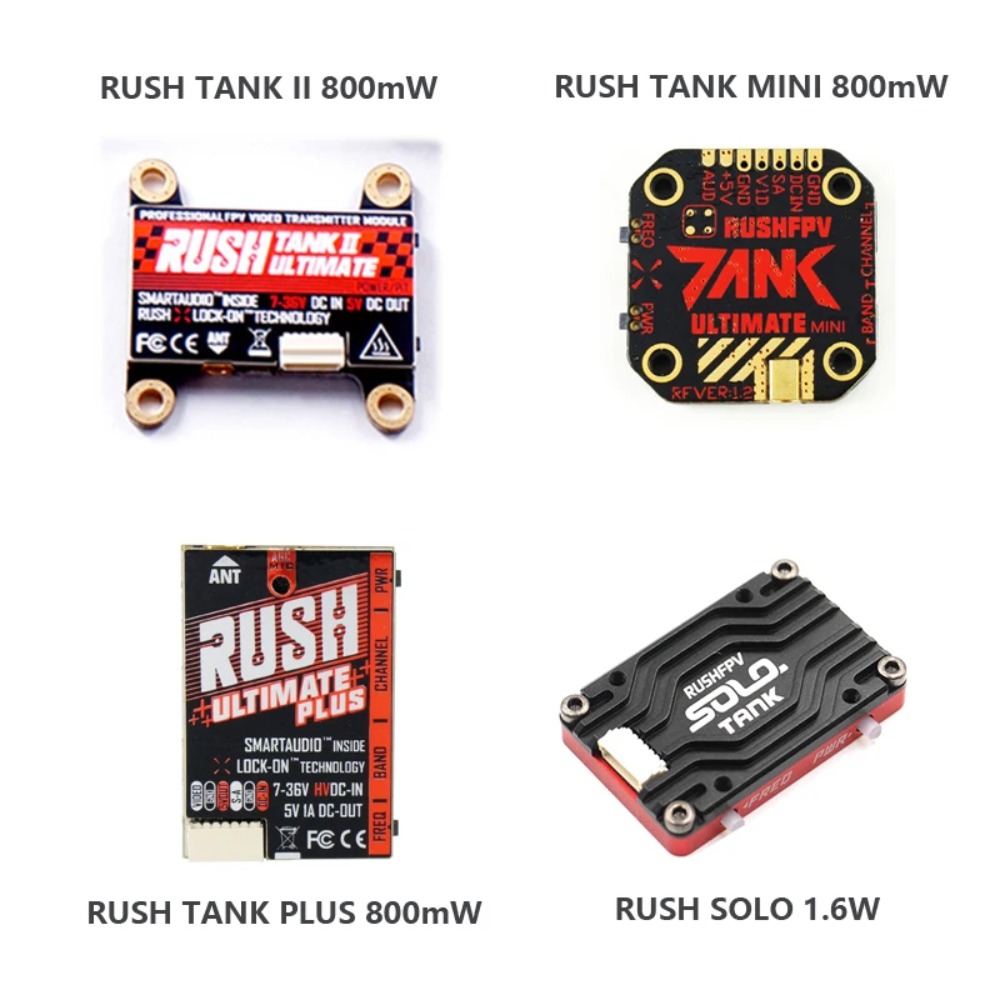 RUSH TANK Ultimate II/Mini/PLU - Fpv Drone Transmitter review and price